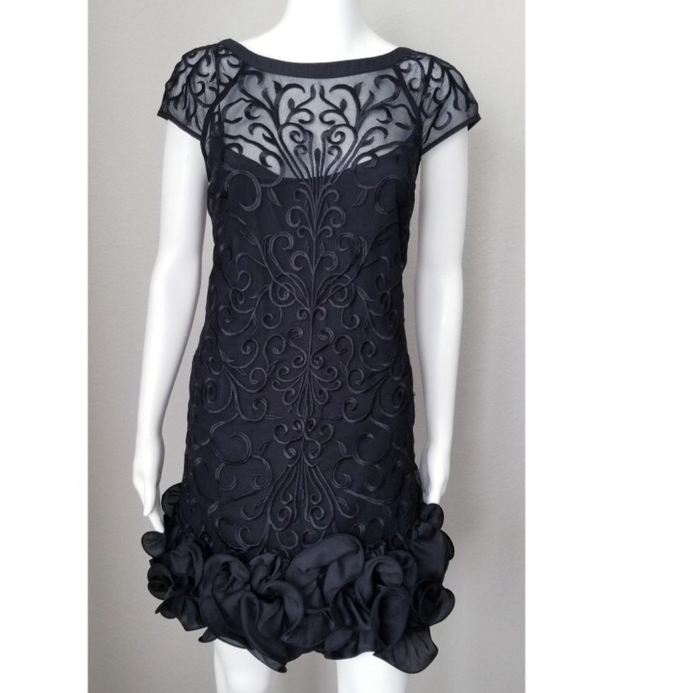 Guess Dress Cocktail Mini Black Dress embellished - Picture 6 of 10